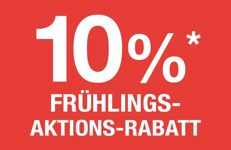 10% Frühlingsaktions-rabatt